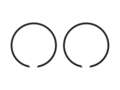 Piston rings 44 mm black (pair) Piston rings 44 mm black (pair)