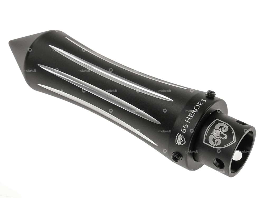 66HEROES Intermediate piece grips Custom CNC Alu (27 mm to 22 mm) Carousel Image 2