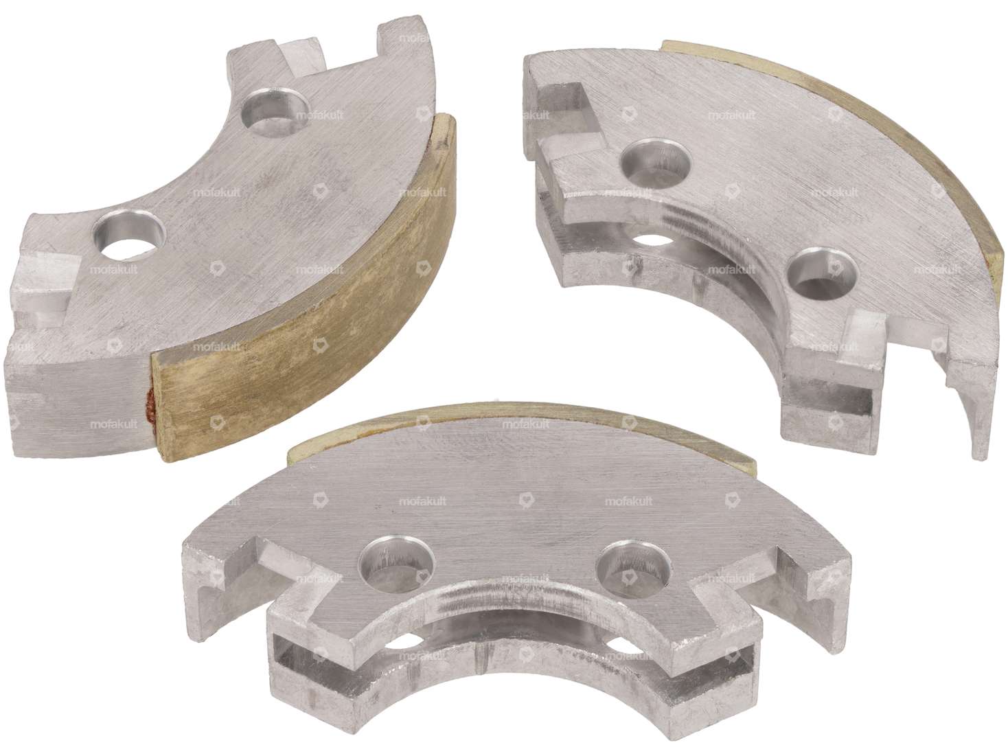 Set of clutch shoes Carbon | Tomos Classic, Quadro, Sprint, Fun Sport'R Carousel Image 2