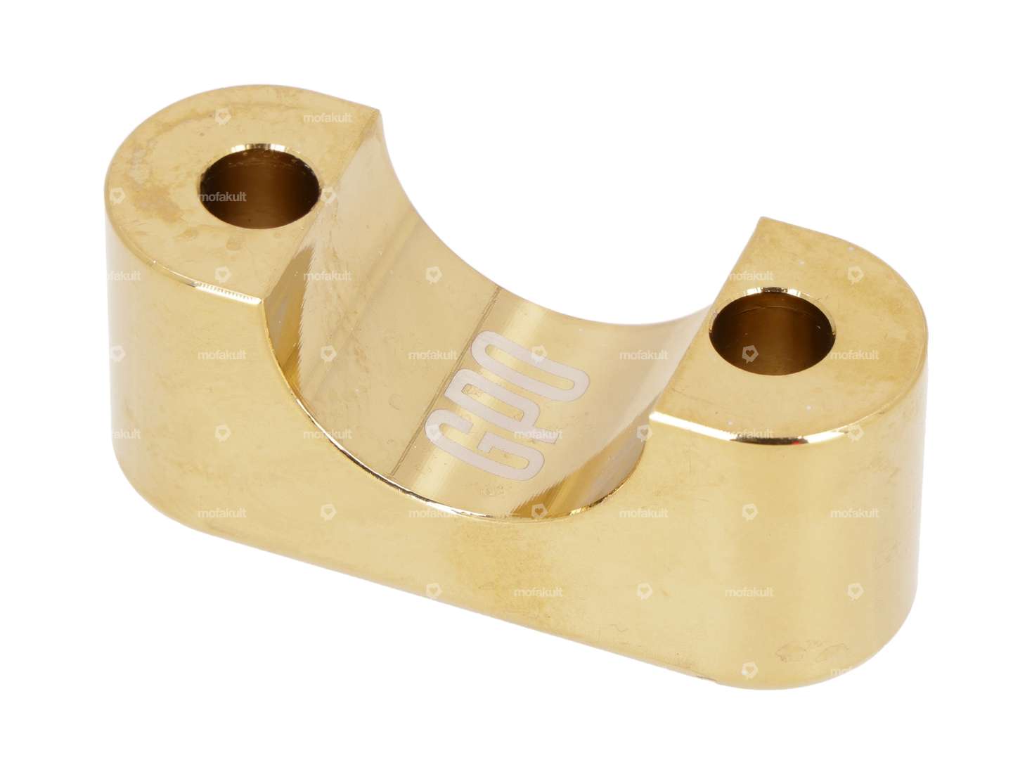 GPO clamping bridge EBR cast fork plate gold Carousel Image 2