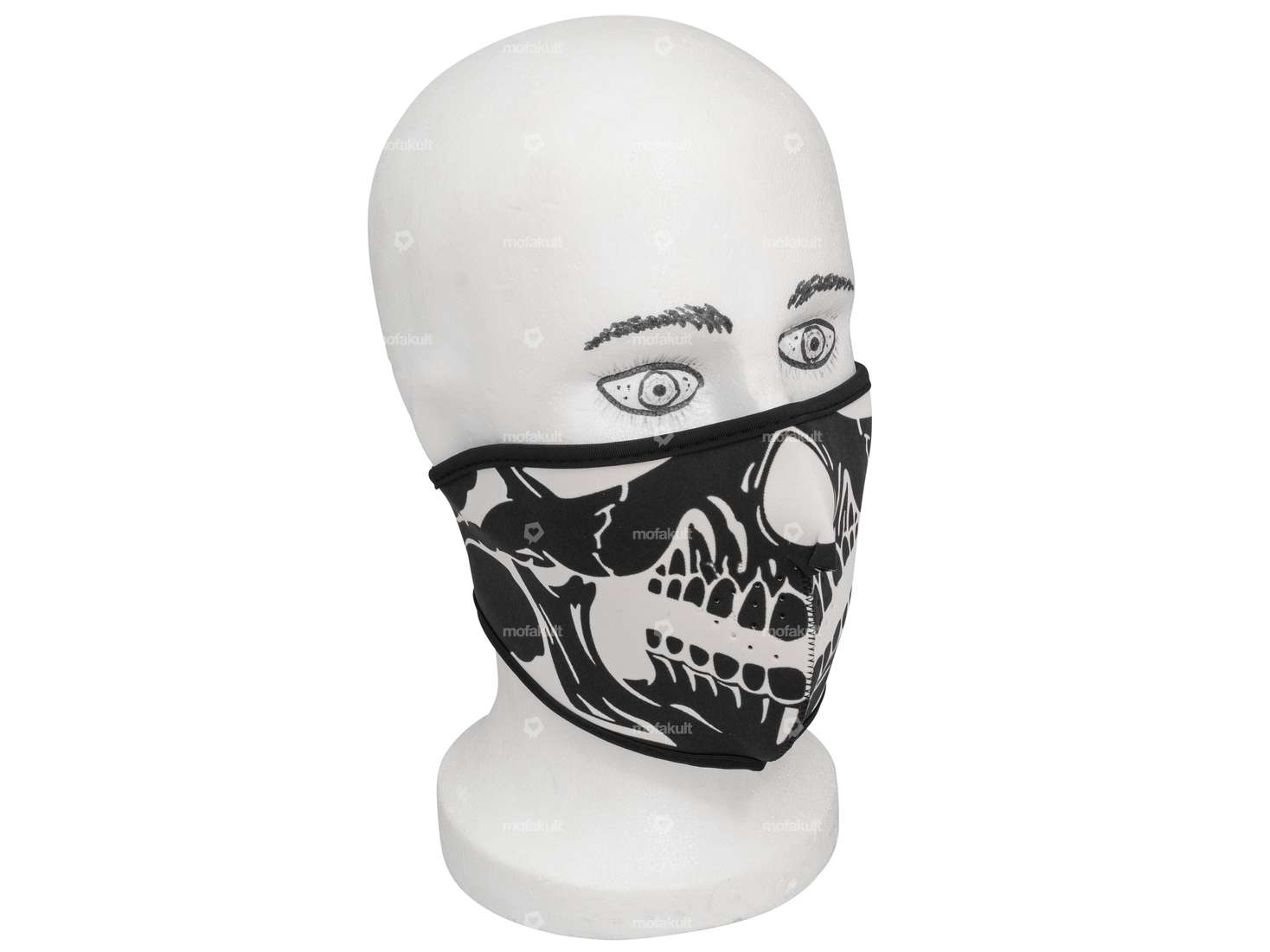 Face mask "Skull" black Carousel Image 1