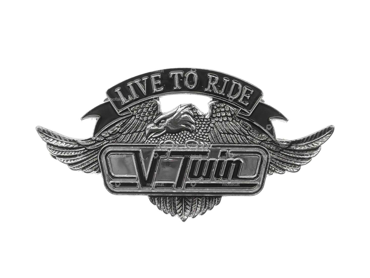 Emblem V-Twin large (adhesive film) Carousel Image 1