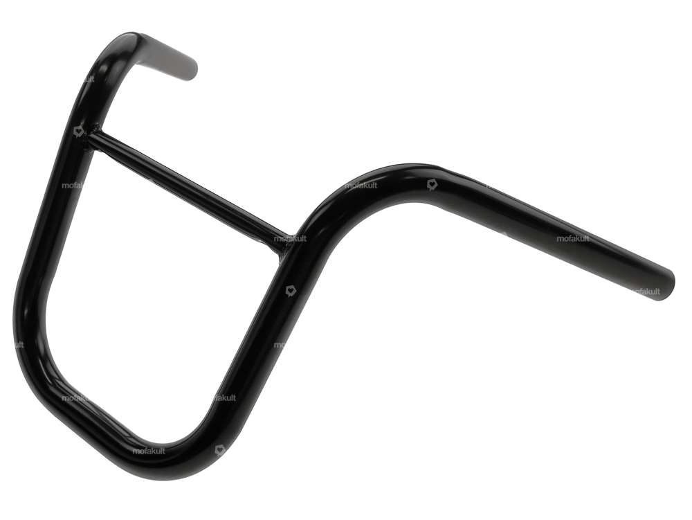 Handlebar fork plate 24 cm Franz black Carousel Image 2