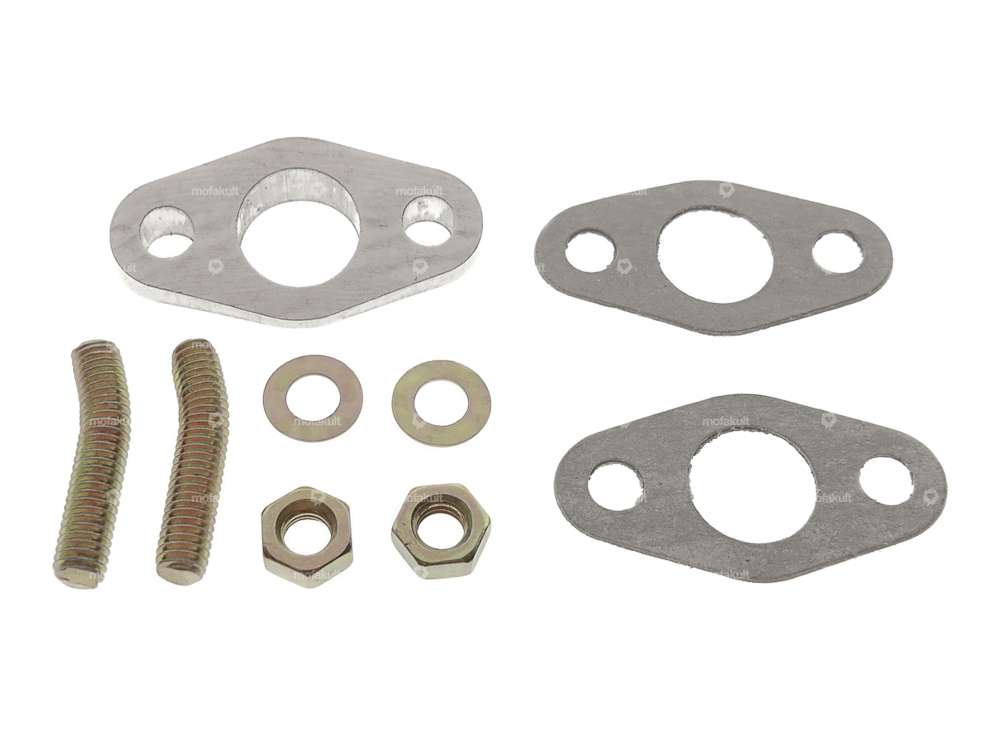 Flange intake manifold angled with stud bolt | Puch MS, VS, MV and DS Carousel Image 1