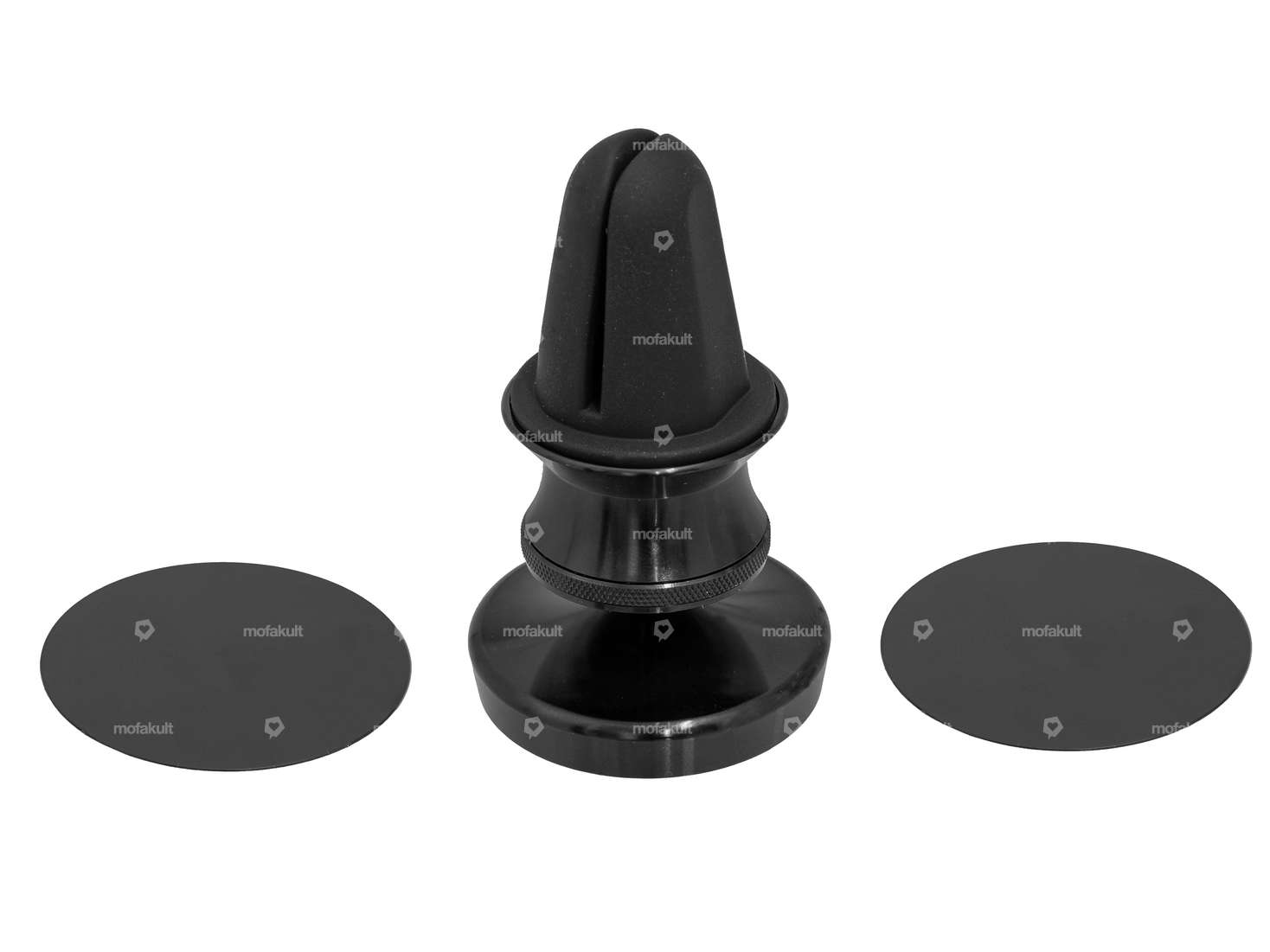 GPO car cell phone holder (mounting on ventilation), magnetic holder, 360° rotatable Carousel Image 1