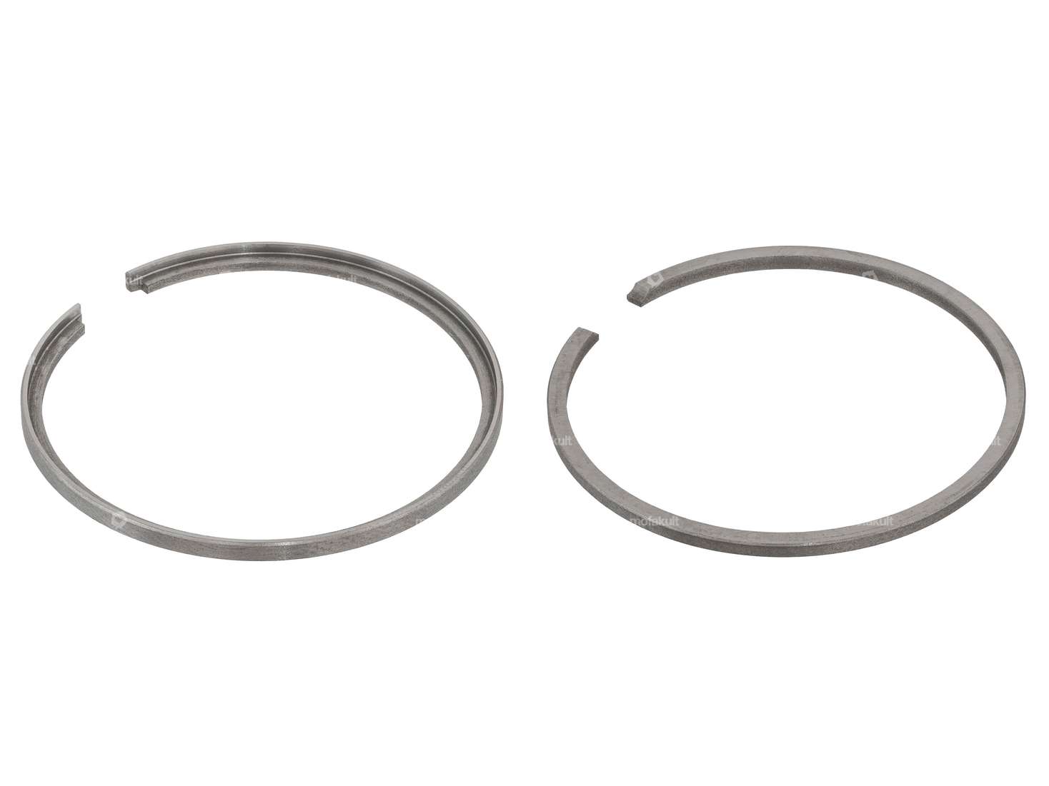 Meteor piston rings 38.8 mm (pair) | Piaggio Ciao, SI, Bravo, Boxer Carousel Image 2