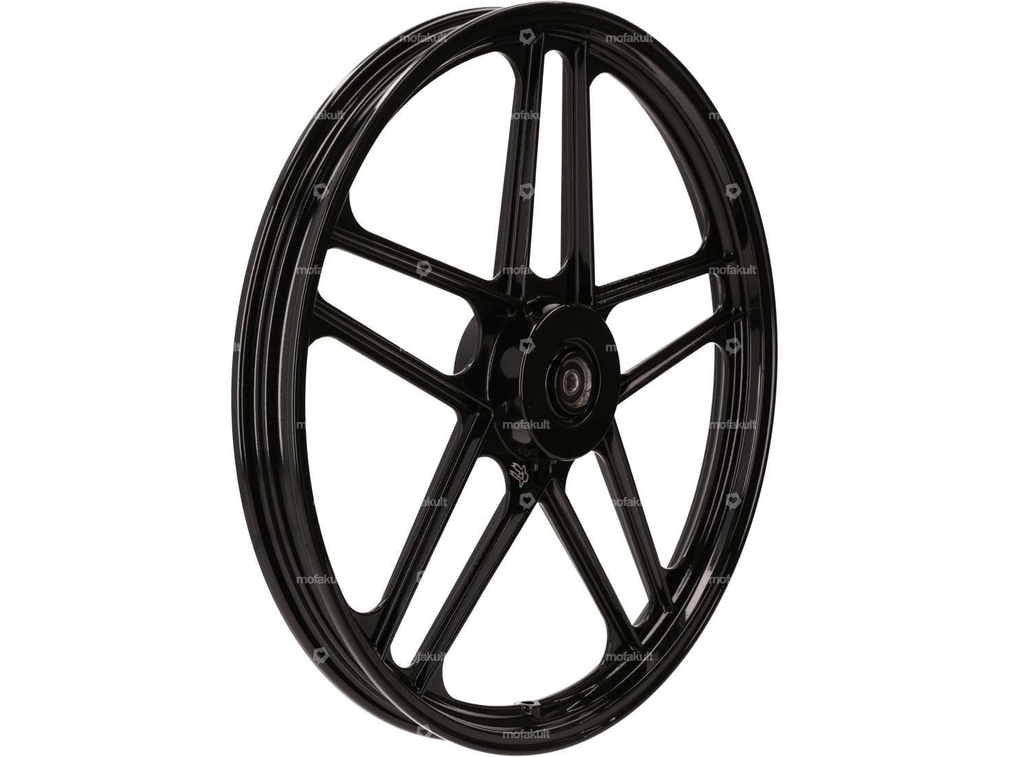Wheel 17" front (5 spoke) aluminum black | Honda Camino Carousel Image 2