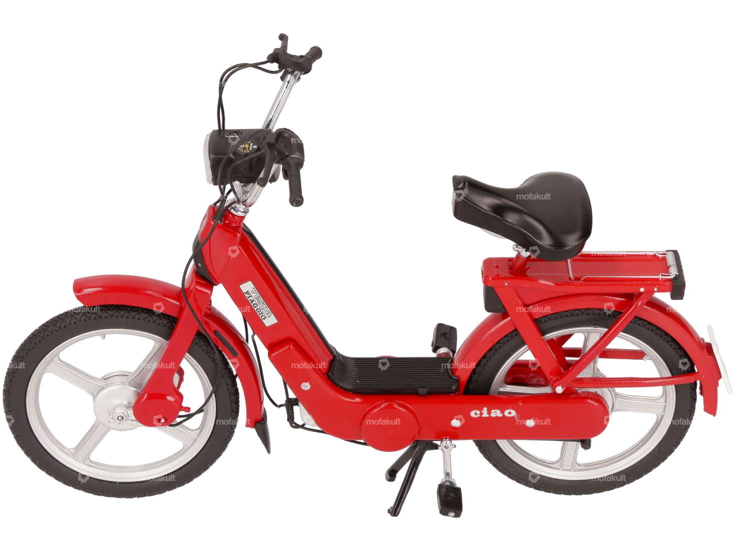 Vespa Piaggio Ciao red miniature model 1:10 (1A-quality) Carousel Image 1