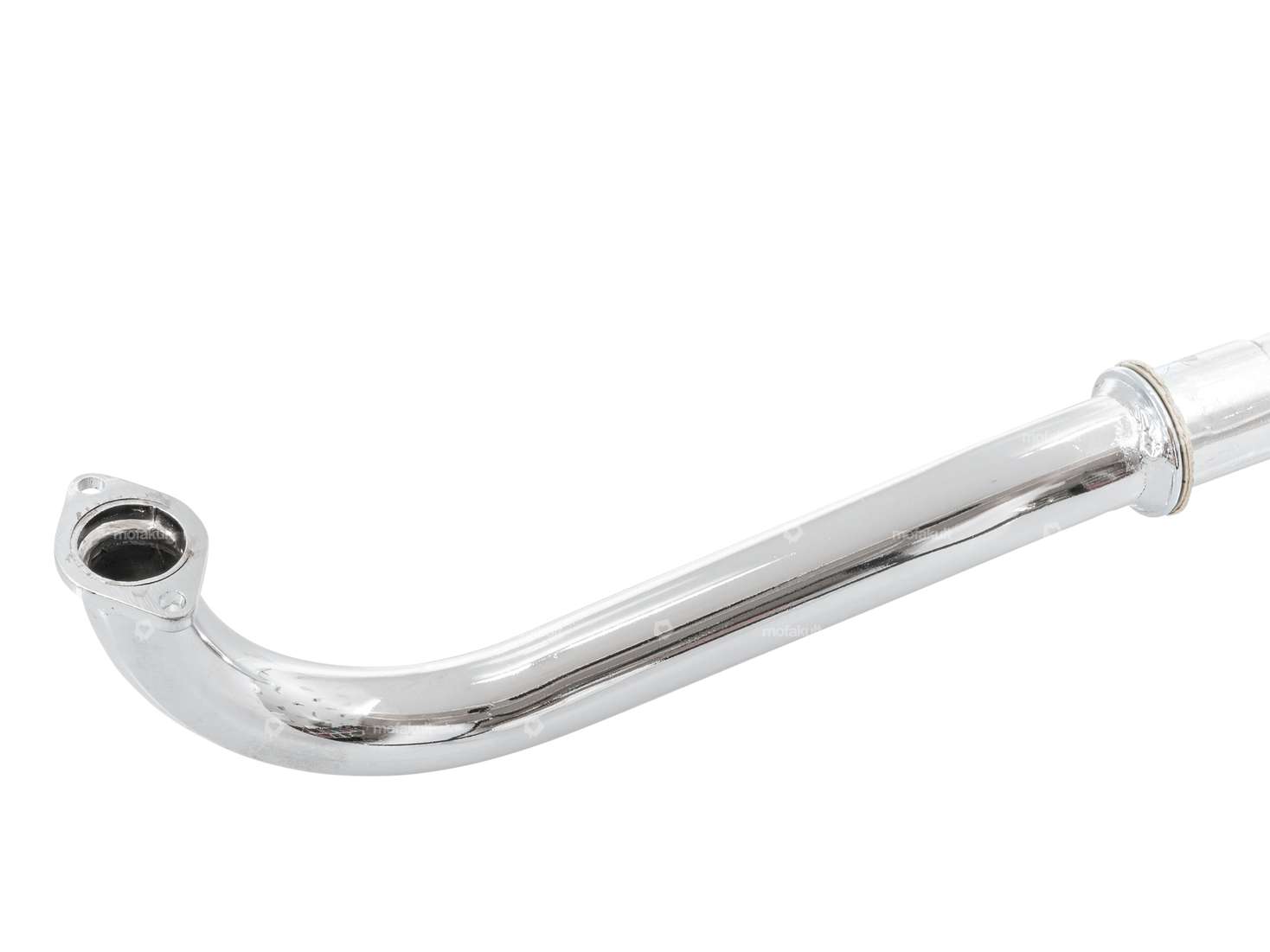 Exhaust manifold 28 mm chrome | Puch Maxi Carousel Image 2