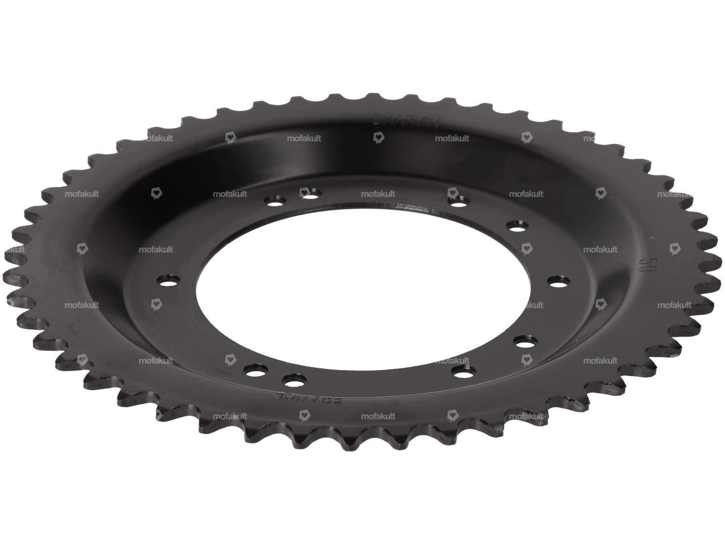 Sprocket 50 teeth black | Peugeot 103 Carousel Image 2
