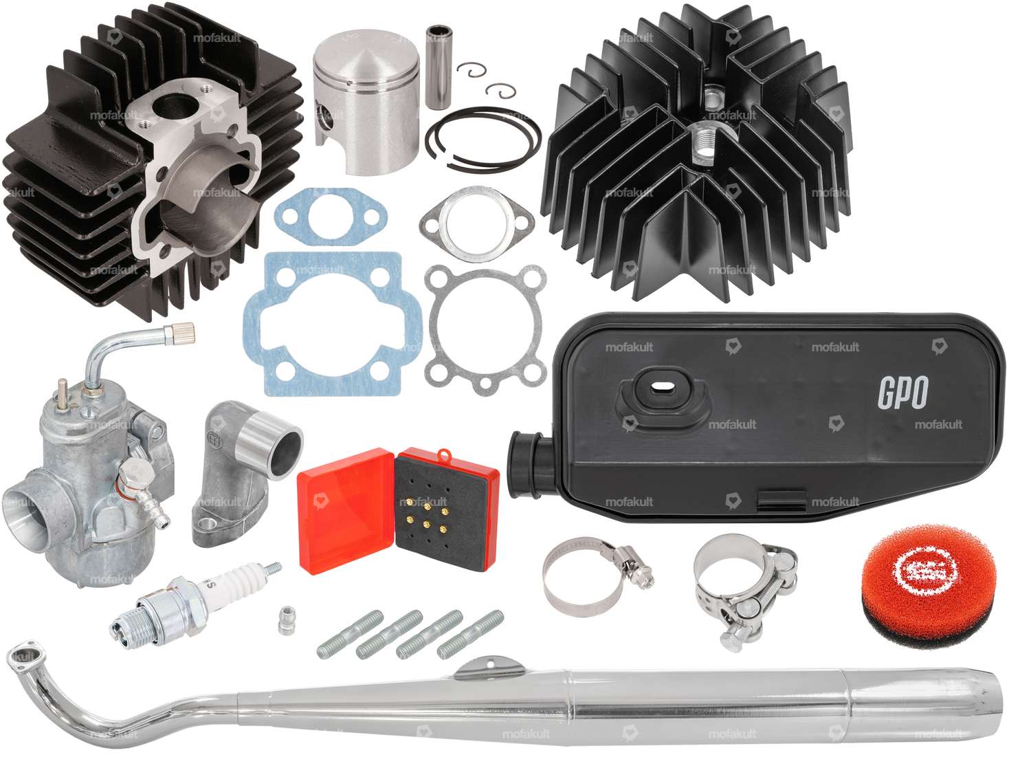 GPO tuning set 45 mm (Metrakit replica) | Puch E50 Carousel Image 1