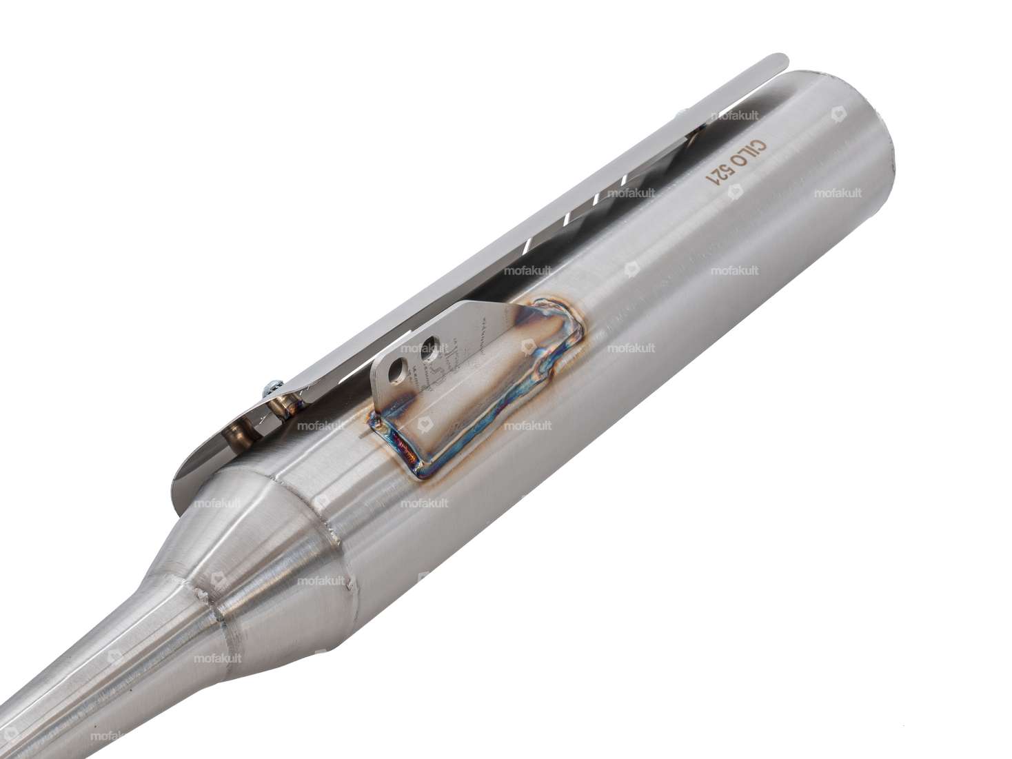 Exhaust with catalytic converter original Inox | Pony / Cilo Beta 521 (P8180) Carousel Image 4