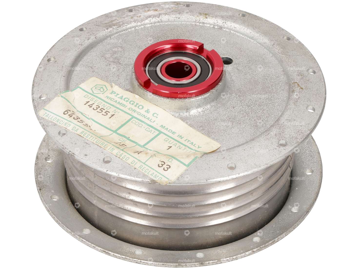 swiing® ingenious wheel axle with bearing conversion kit spoked wheel | Piaggio Ciao Carousel Image 3