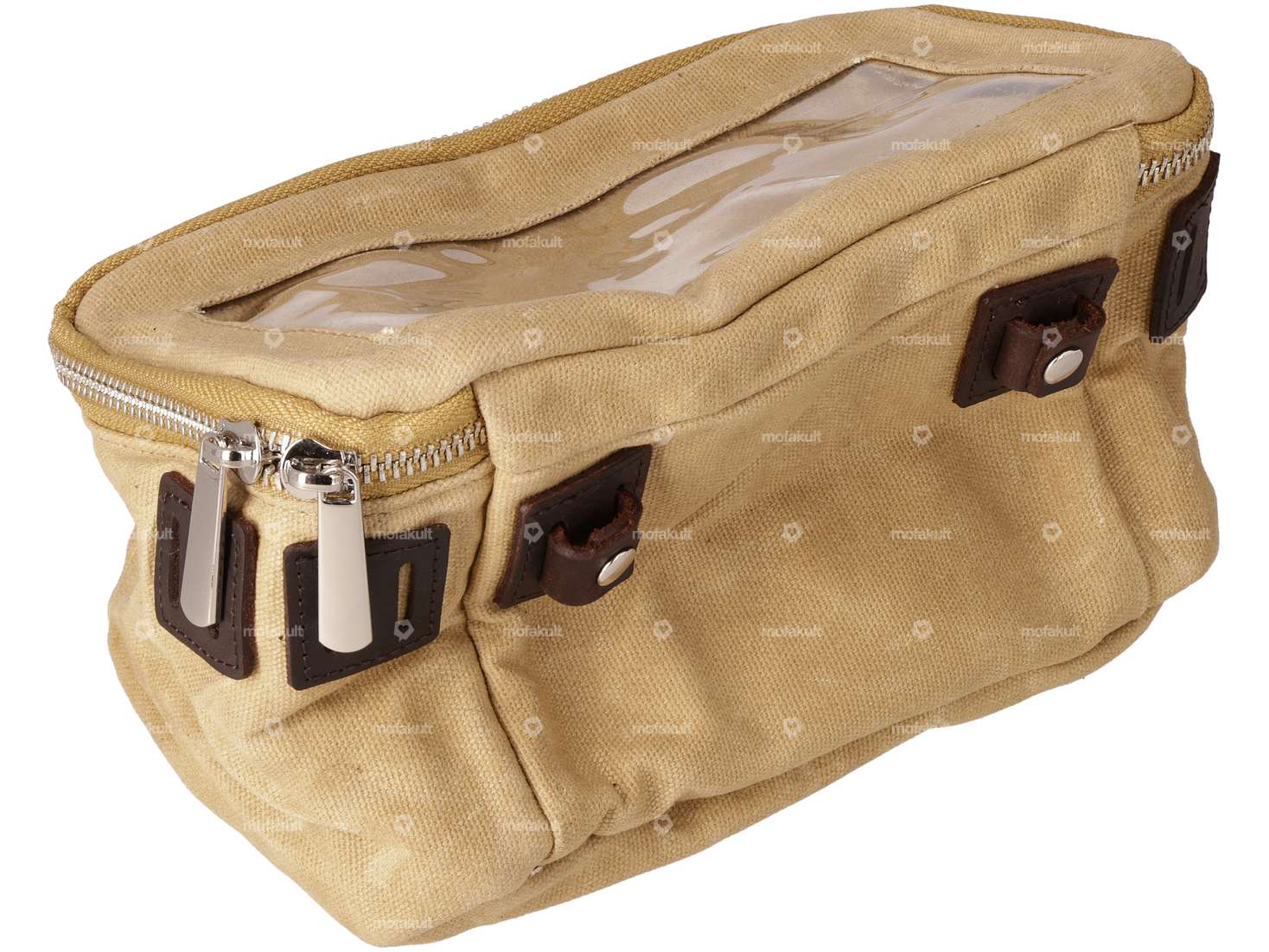 mk-Merch handlebar bag "vintage" brown Carousel Image 2