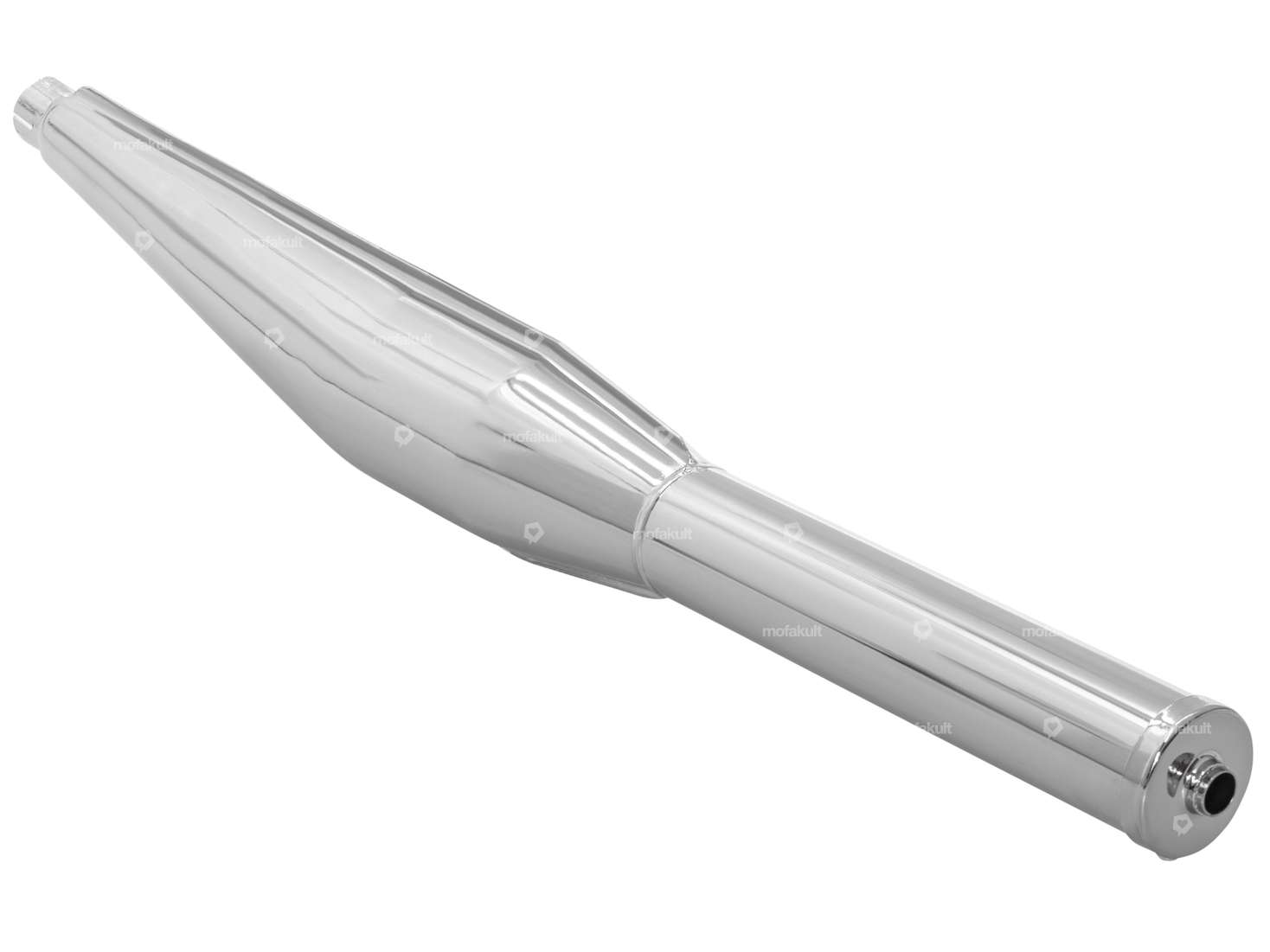 Jamarcol muffler 28 mm chrome Carousel Image 2