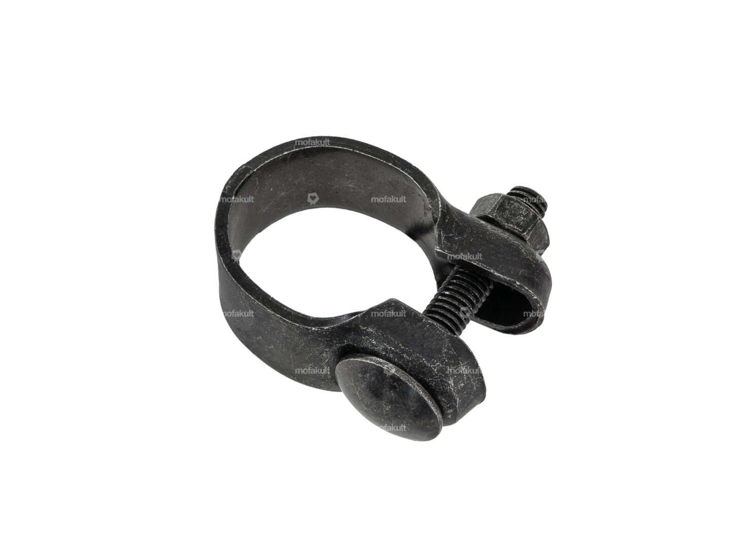 Exhaust clamp 25 mm black | Piaggio Ciao, SI, Bravo, Boxer Carousel Image 1