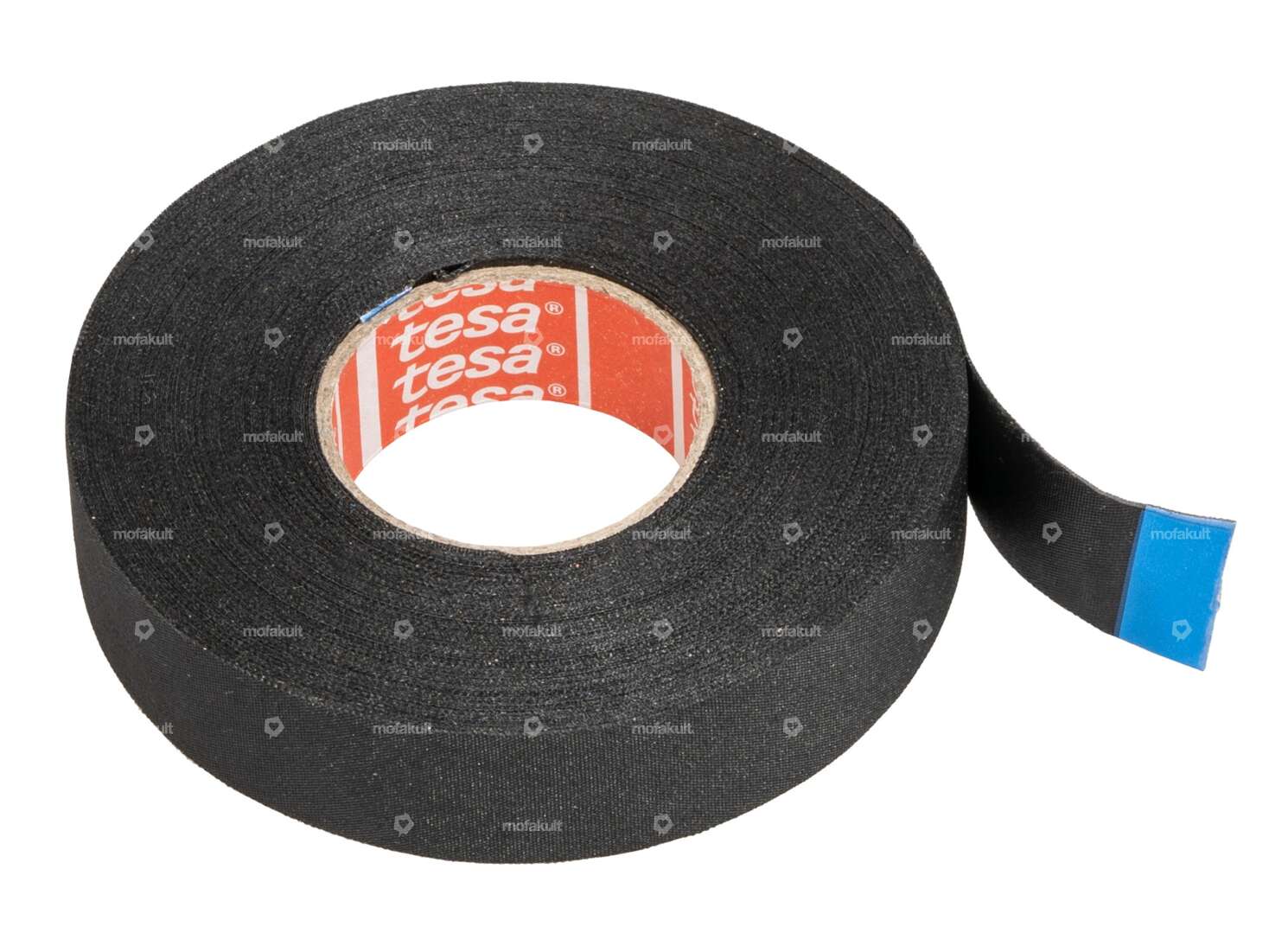 tesa roll of PET non-woven fabric tape 19 mm Carousel Image 1