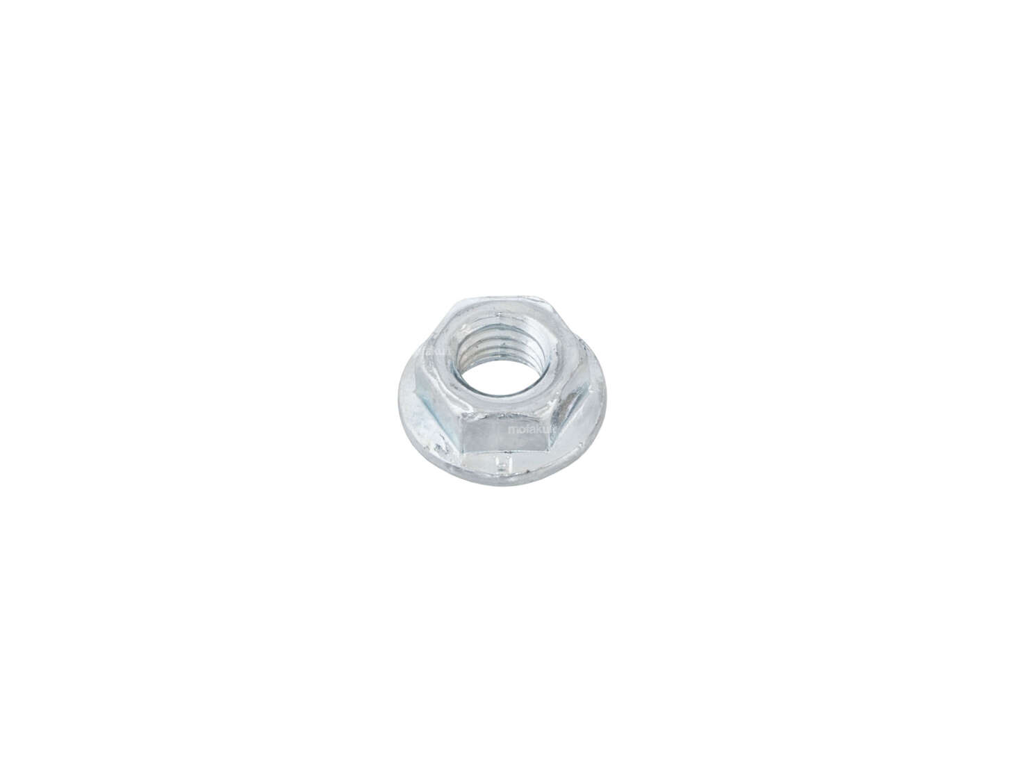 Flange nut M5 galvanized (8 strength) Carousel Image 1