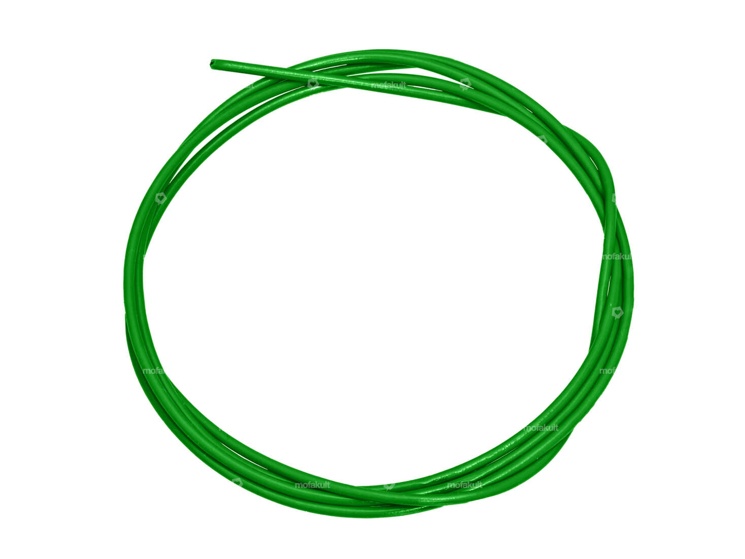 Power cable 1-core green 1 mm² (per meter) Carousel Image 1