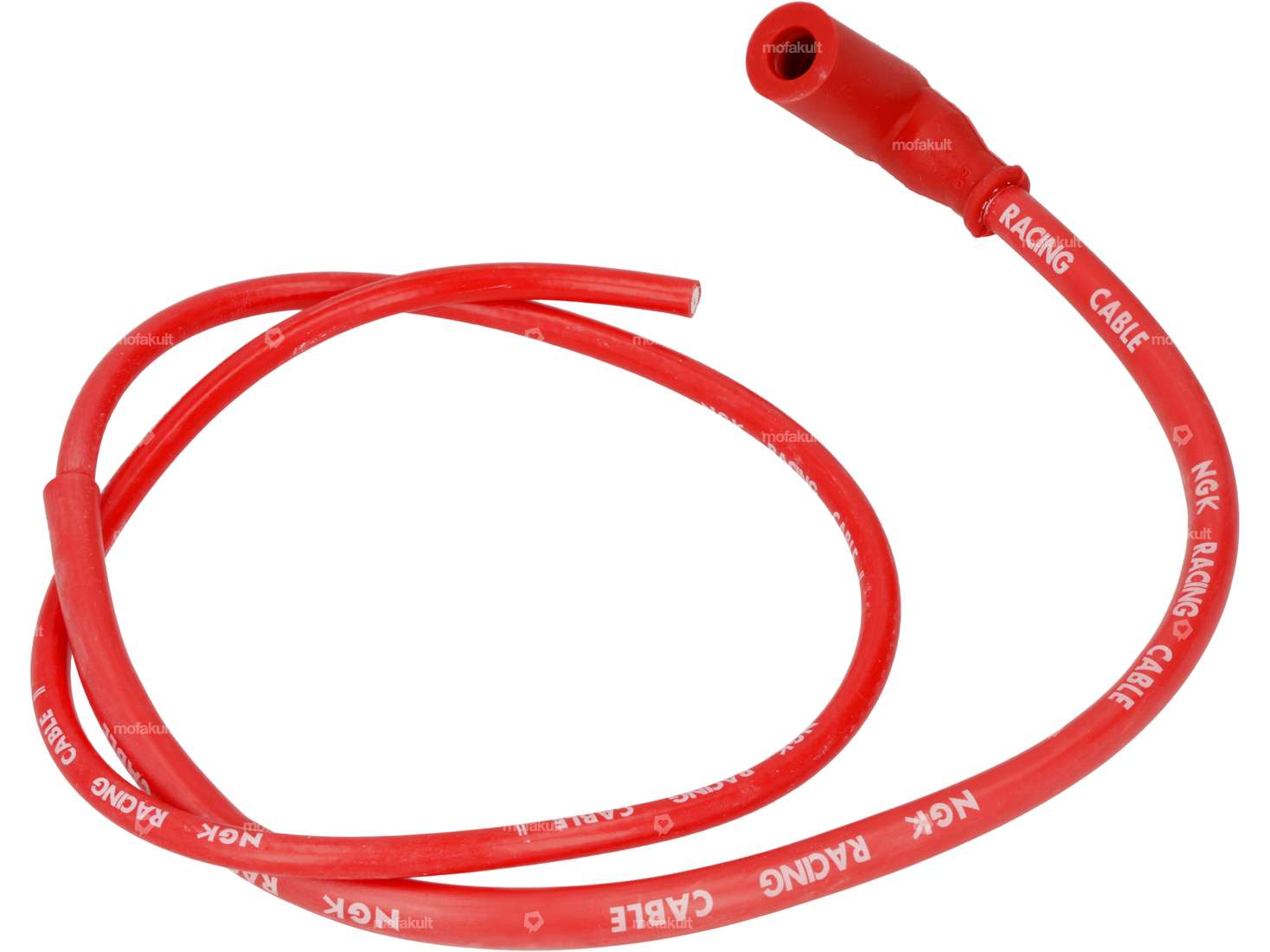NGK CR6 Racing ignition cable & plug High End red Carousel Image 1