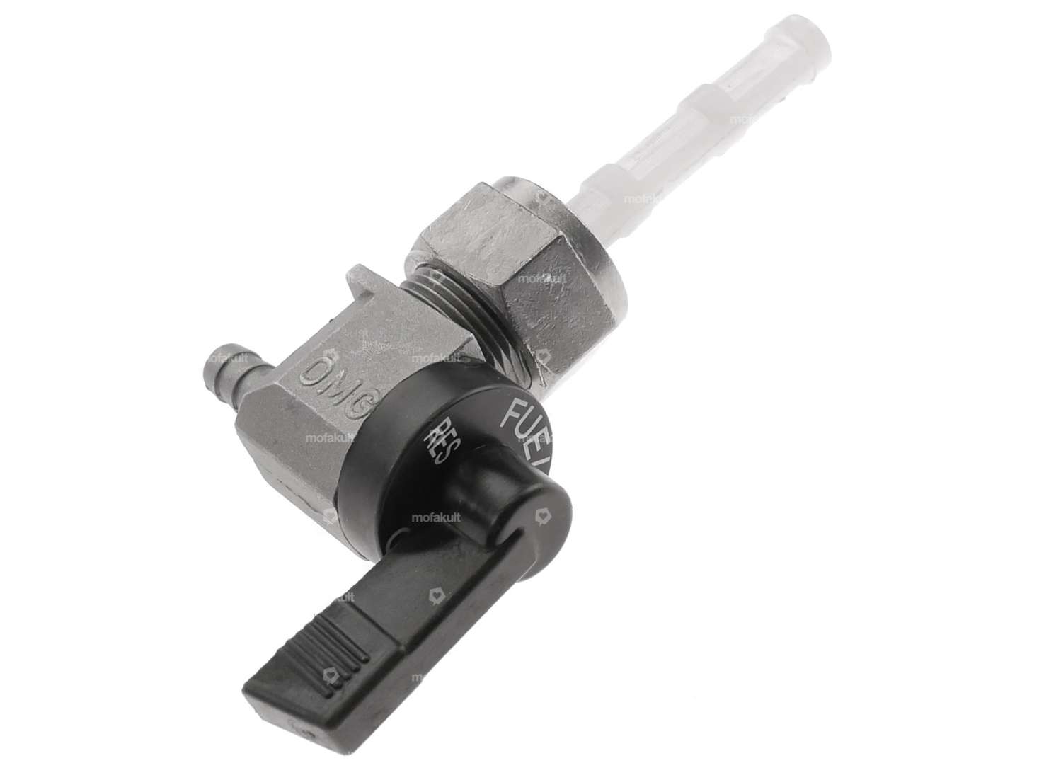OMG fuel tap vertical M16x1 labeled (with union nut) outgoing to the rear Carousel Image 3