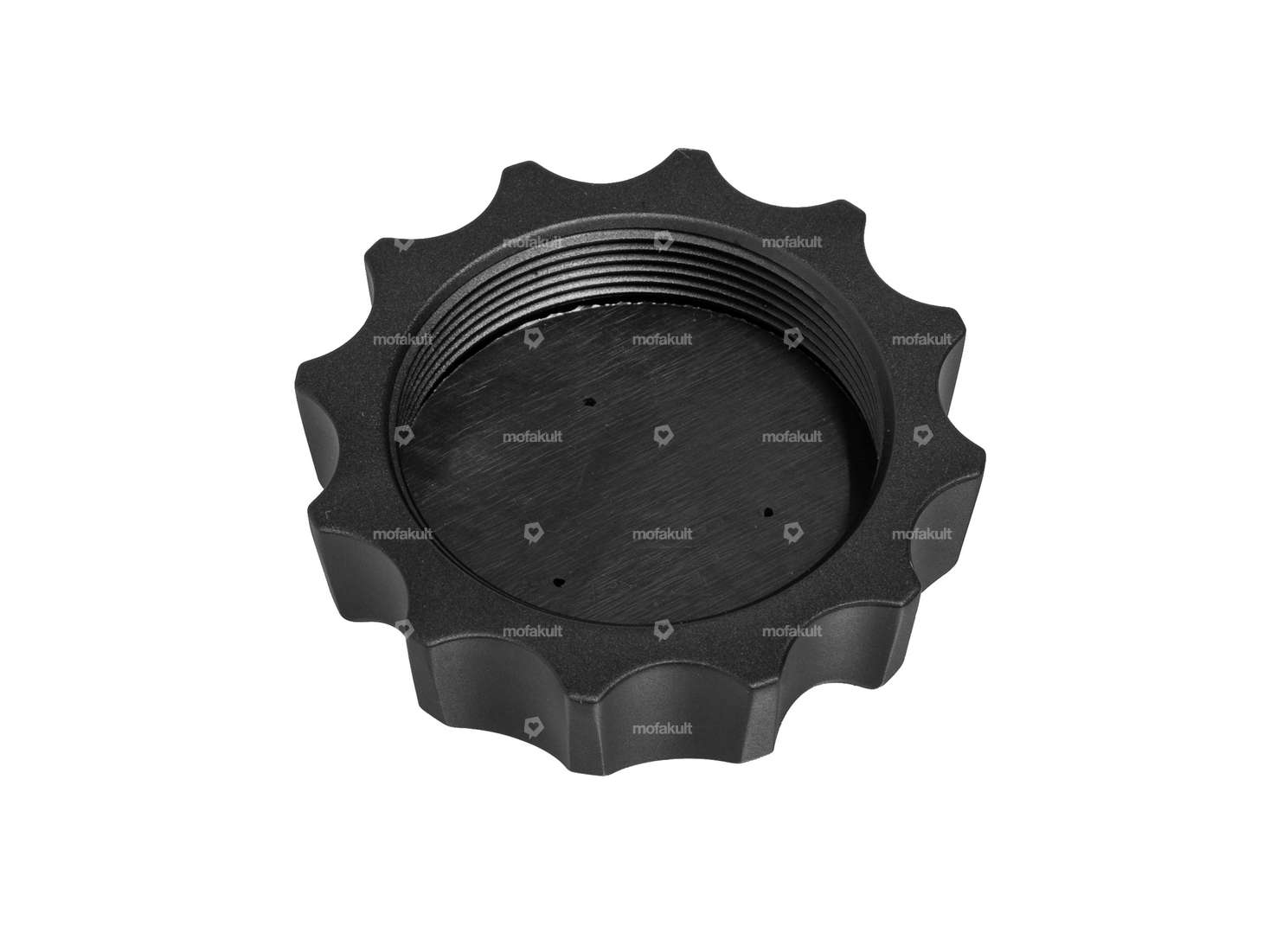 66HEROES Tank cap M42x1.5 "Iron Cross" aluminum black | Sachs Carousel Image 2