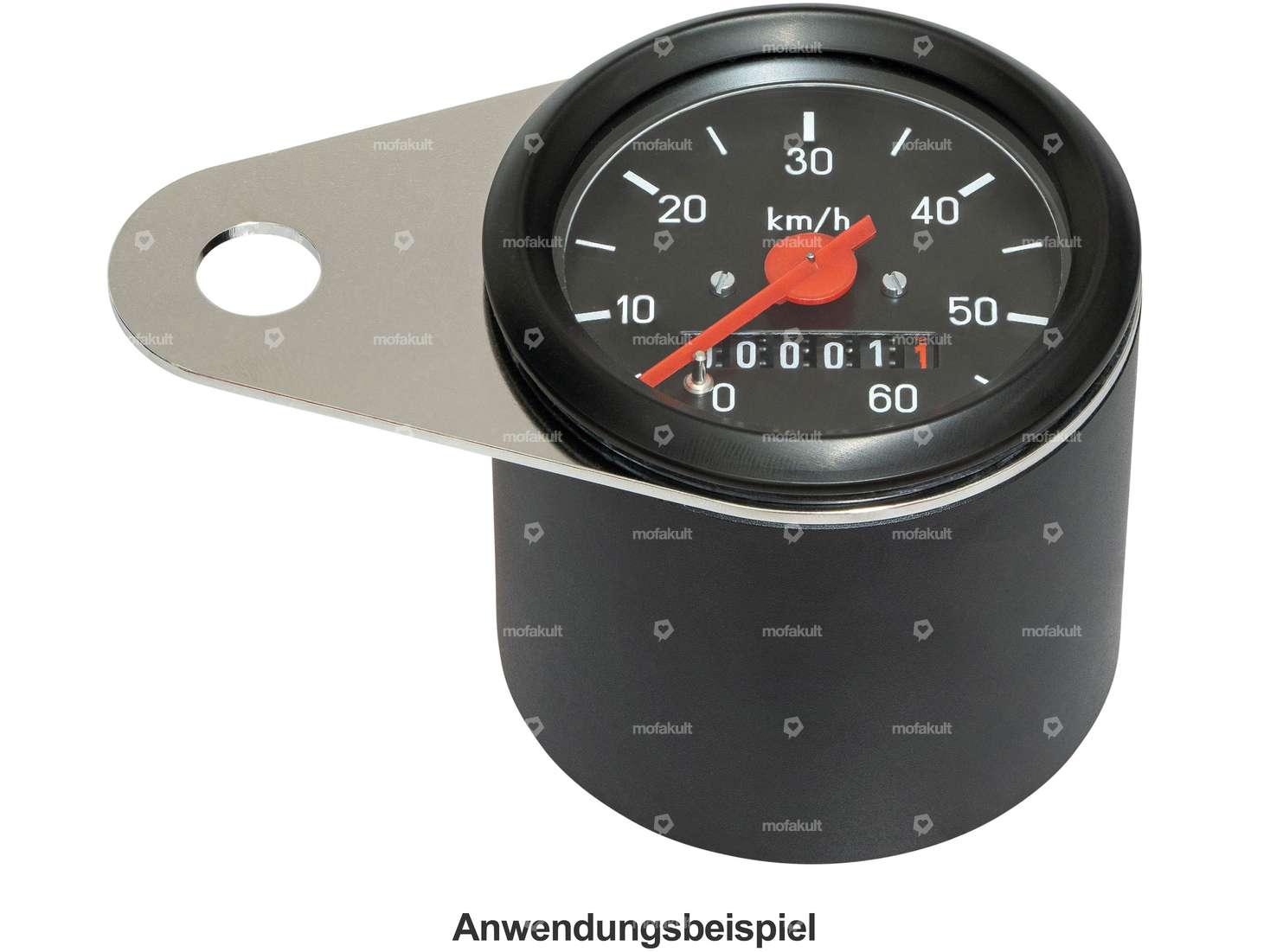 66HEROES speedometer bracket Ø 60 mm Inox (M12) Carousel Image 2