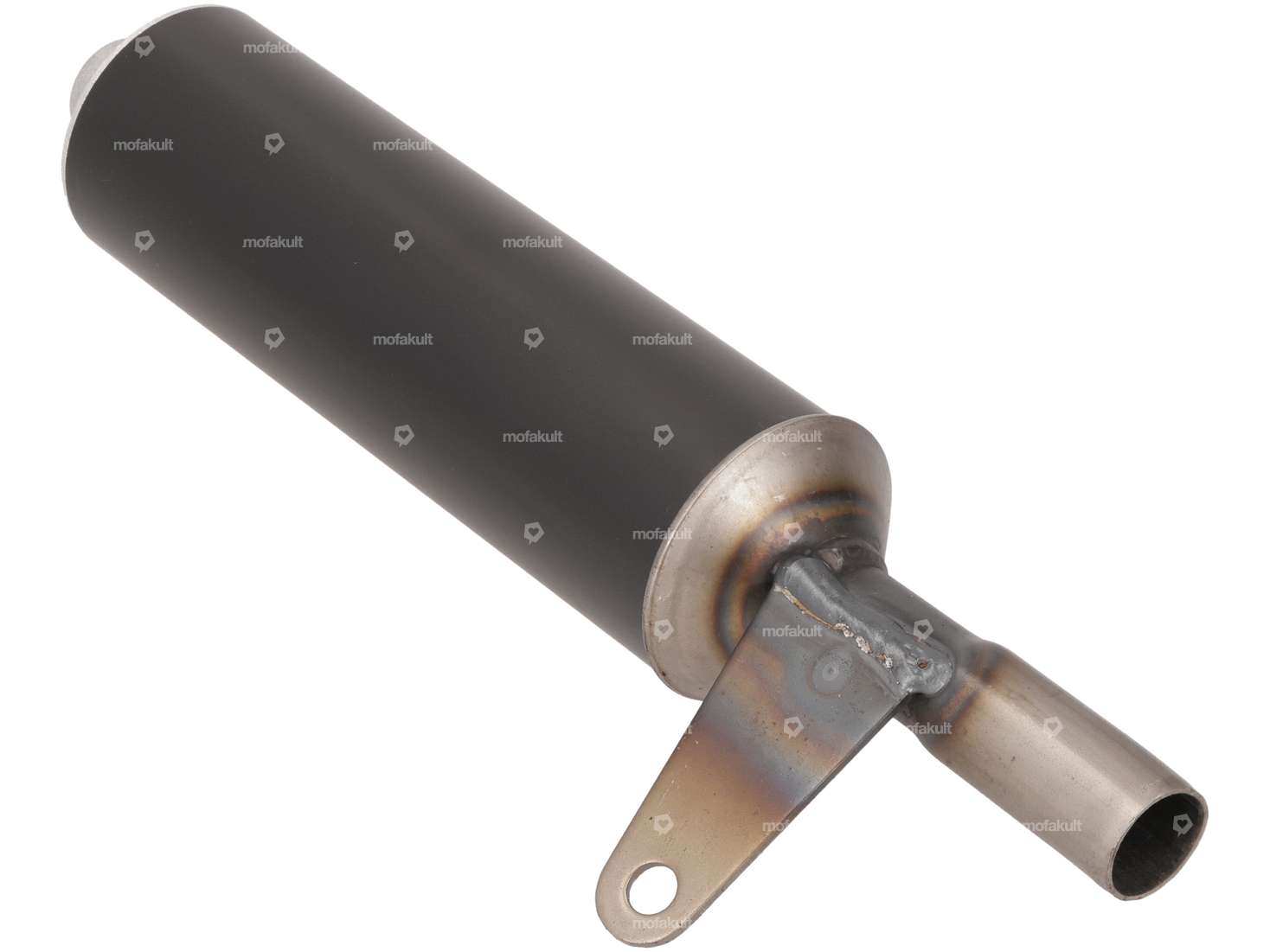 Polini silencer aluminum black | Piaggio Ciao Carousel Image 2