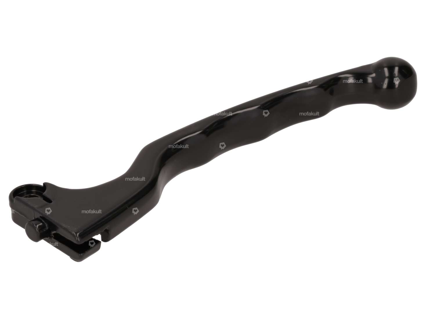 Domino brake lever left (with cam) black | Piaggio Ciao, SI Carousel Image 2