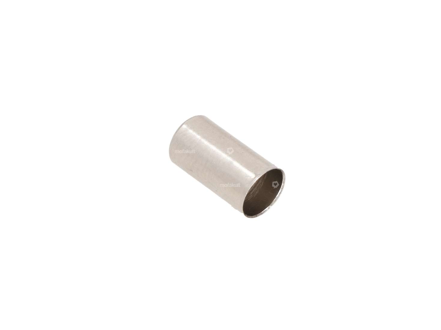 Cable end sleeve 6 mm nickel-plated Carousel Image 2