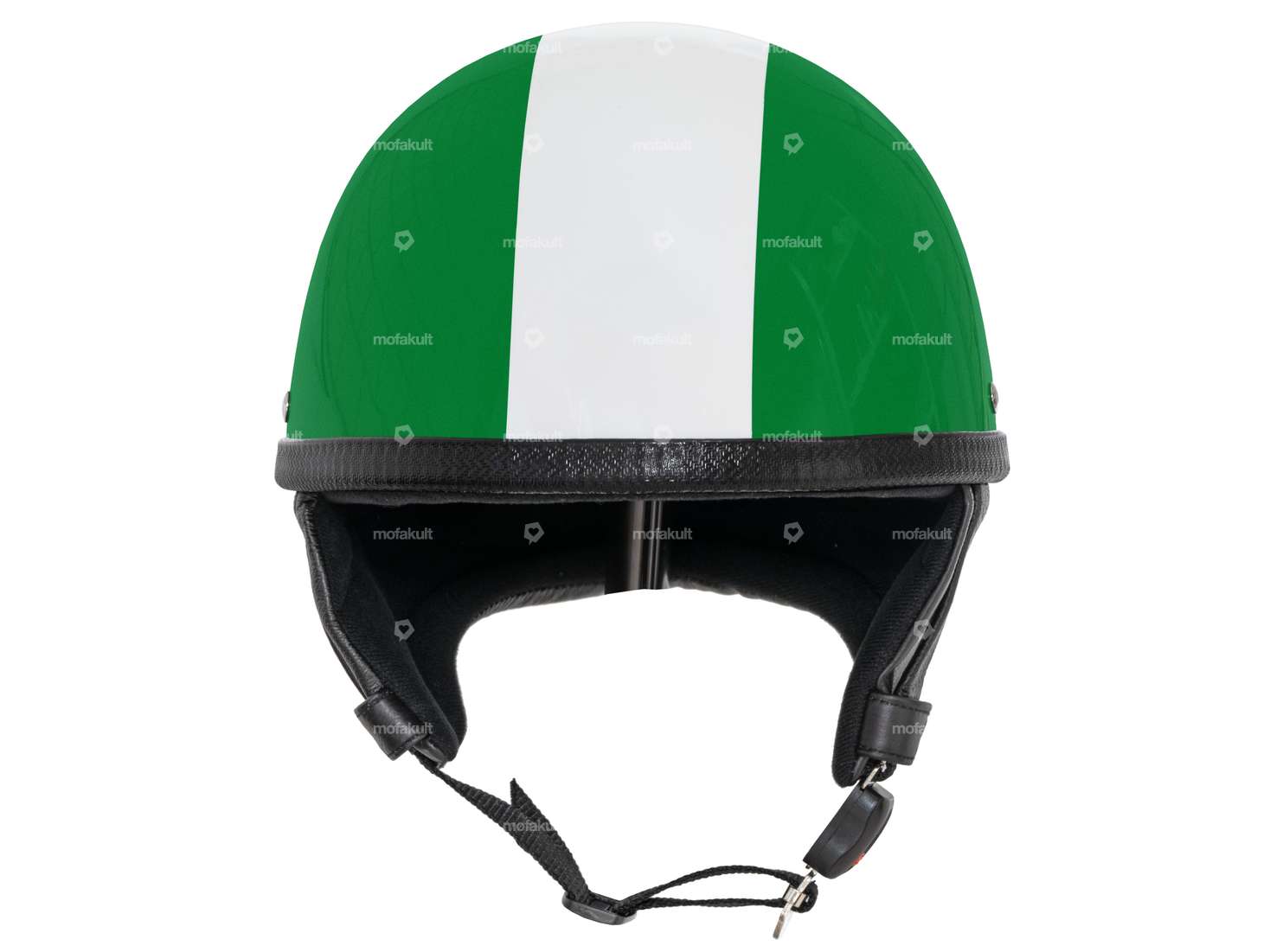 Pot helmet "Pot" Puch Edition (S - XXL) green / white Carousel Image 3