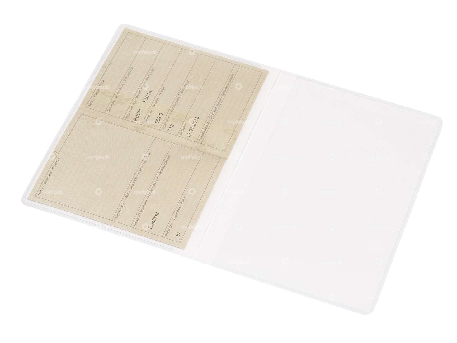 ID card cover double A5 (230 x 155 mm) Carousel Image 1