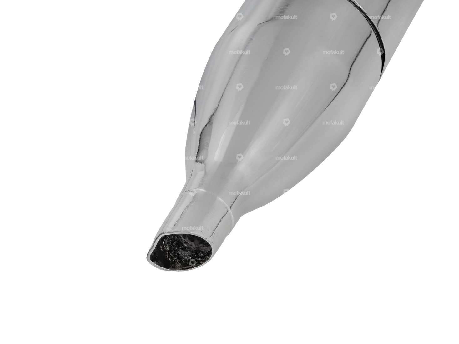 swiing flute Ø 28 / 70 mm chrome (reso exhaust) Carousel Image 4