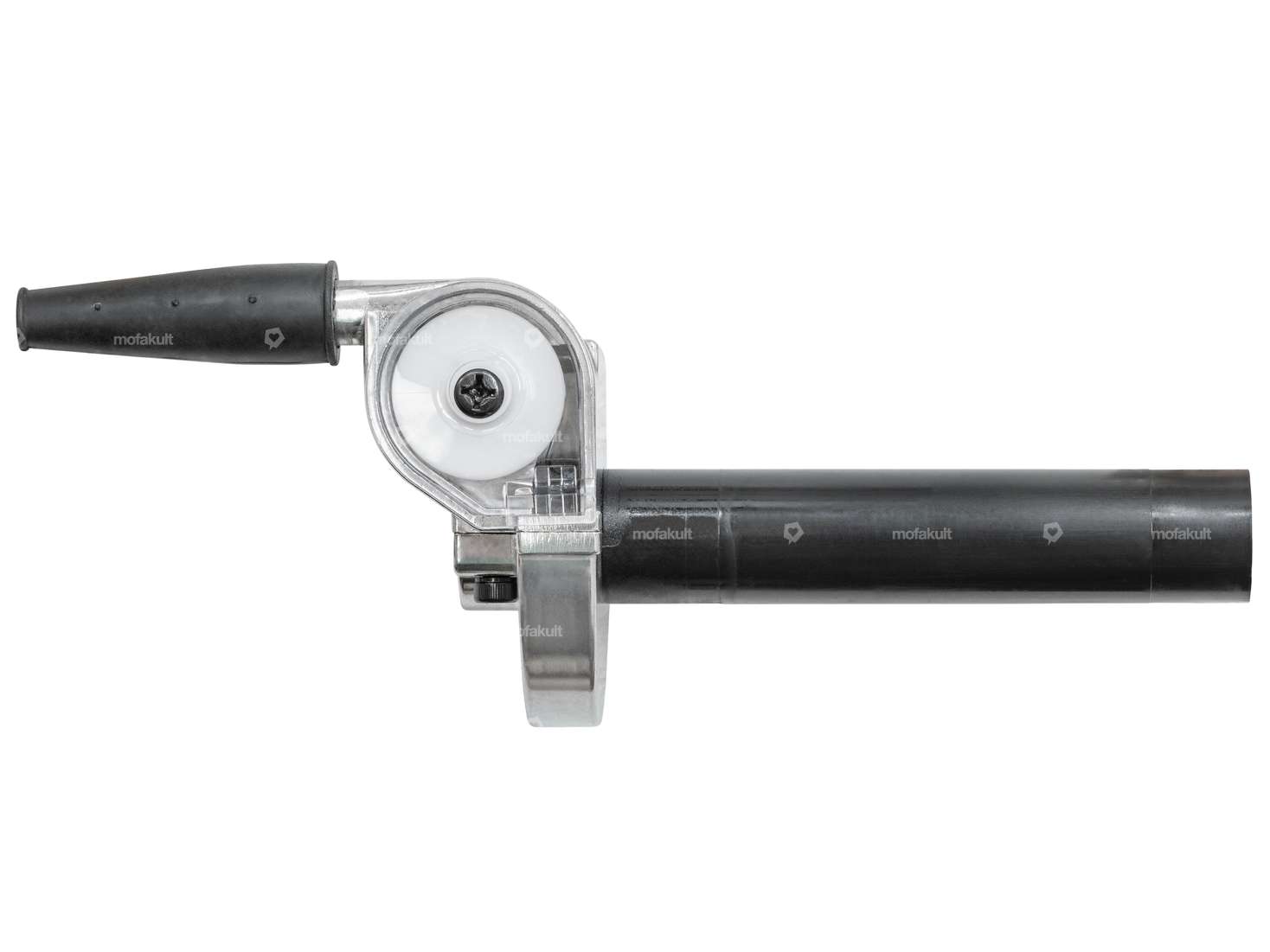 Chrome throttle twist grip Carousel Image 1