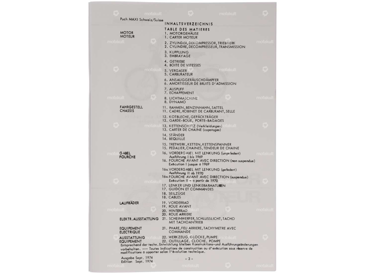 Spare parts catalog | Puch Maxi (CH) Carousel Image 2