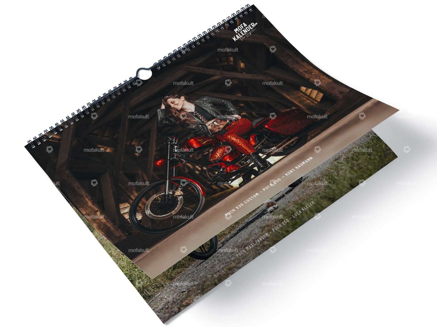 2025 "Original" moped calendar Carousel Image 3