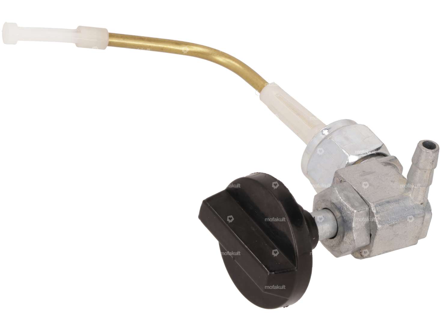 Fuel tap vertical M16x1 (with union nut) outgoing right | KTM Hobby III, GP40, Foxi Carousel Image 2