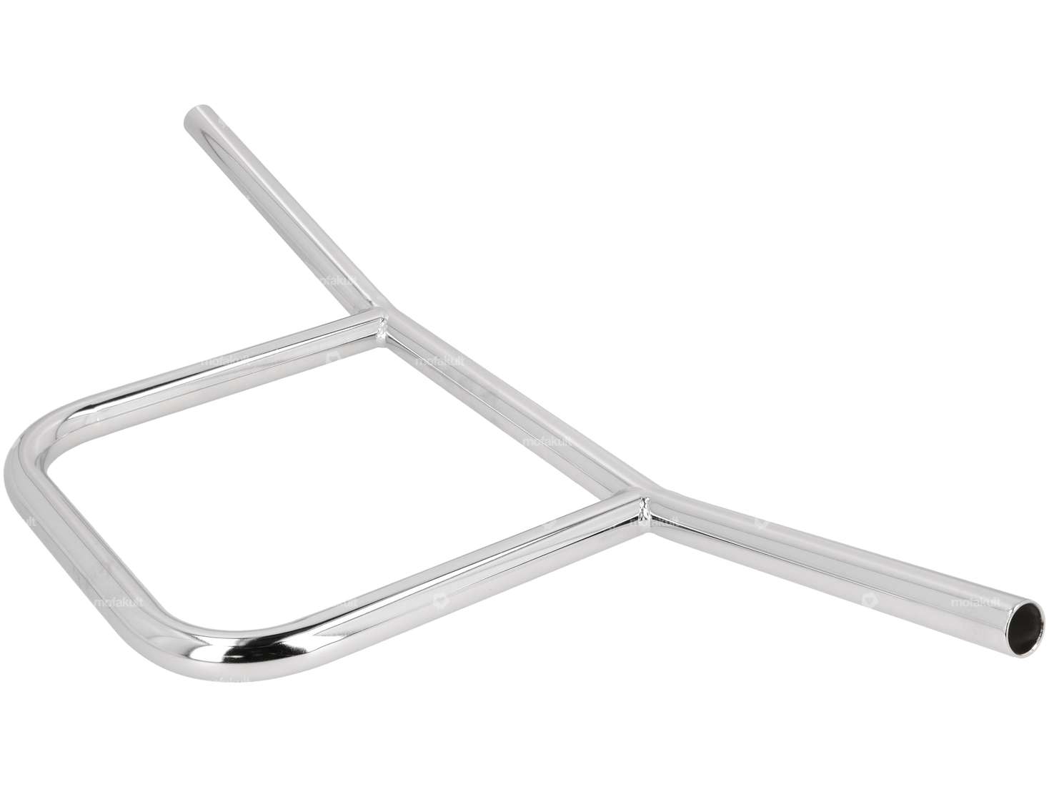 Handlebar fork plate 25 cm Buffalo chrome Carousel Image 2