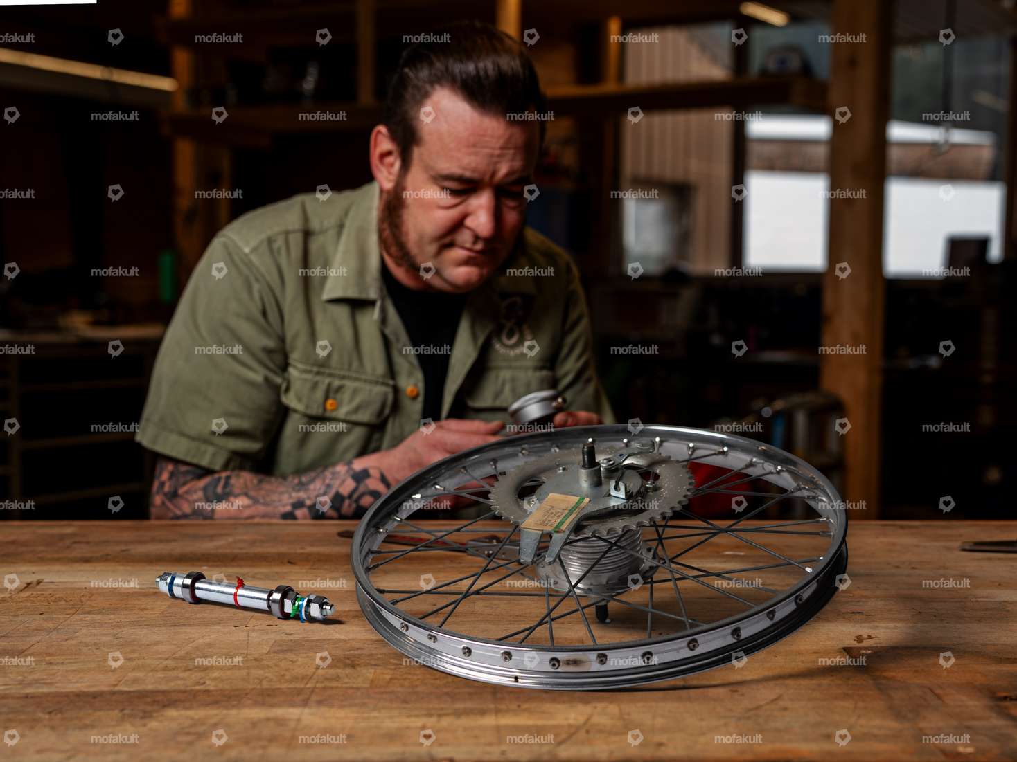 Siggnature hub revision rear spoke rim | Puch Carousel Image 1