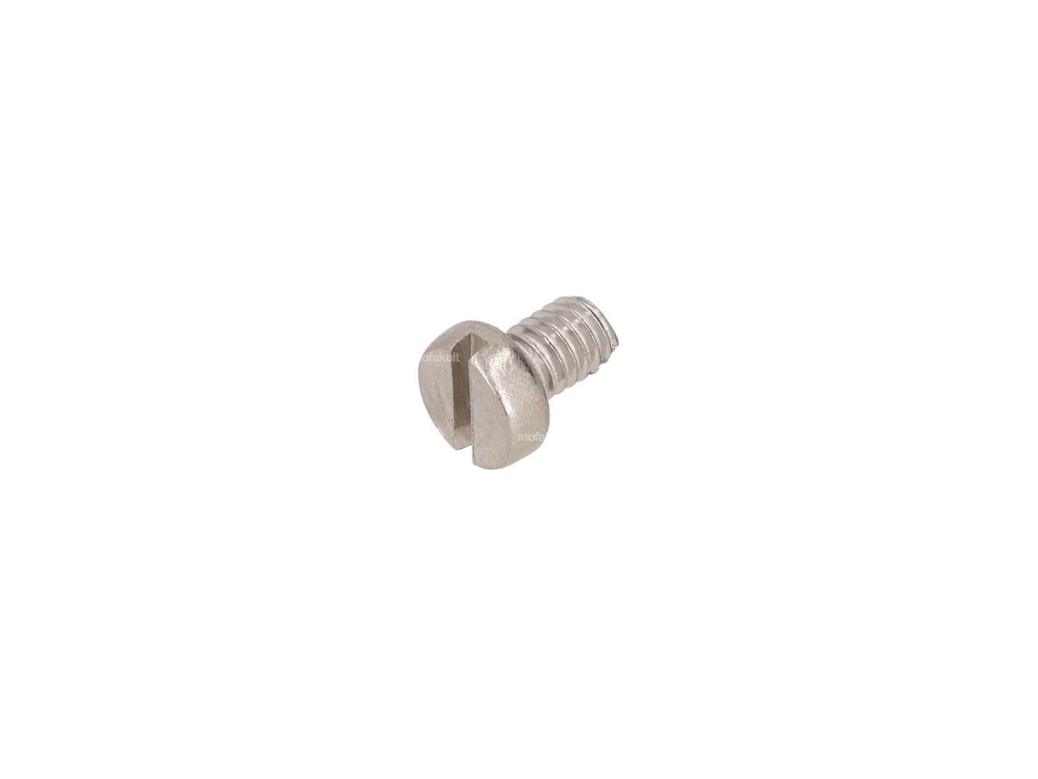 Screw M4x6 cylinder head slotted stainless steel Carousel Image 1