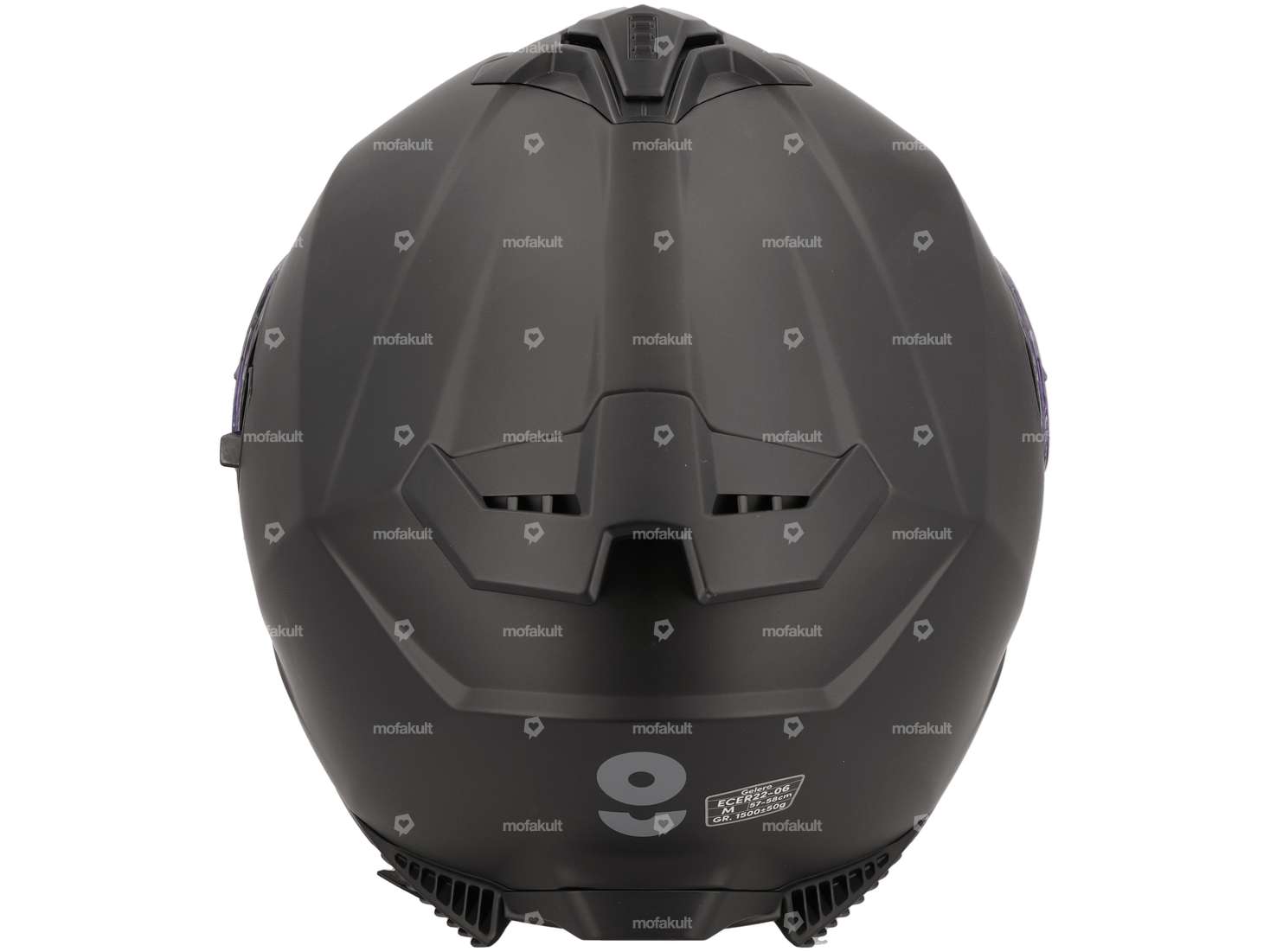 gms full-face helmet "Hexago" black matt Carousel Image 3