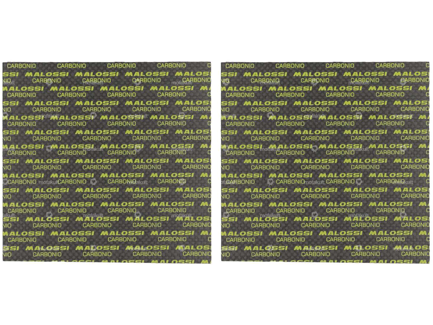 Malossi diaphragm plate 0.3 mm carbon 10 x 10 cm Carousel Image 1