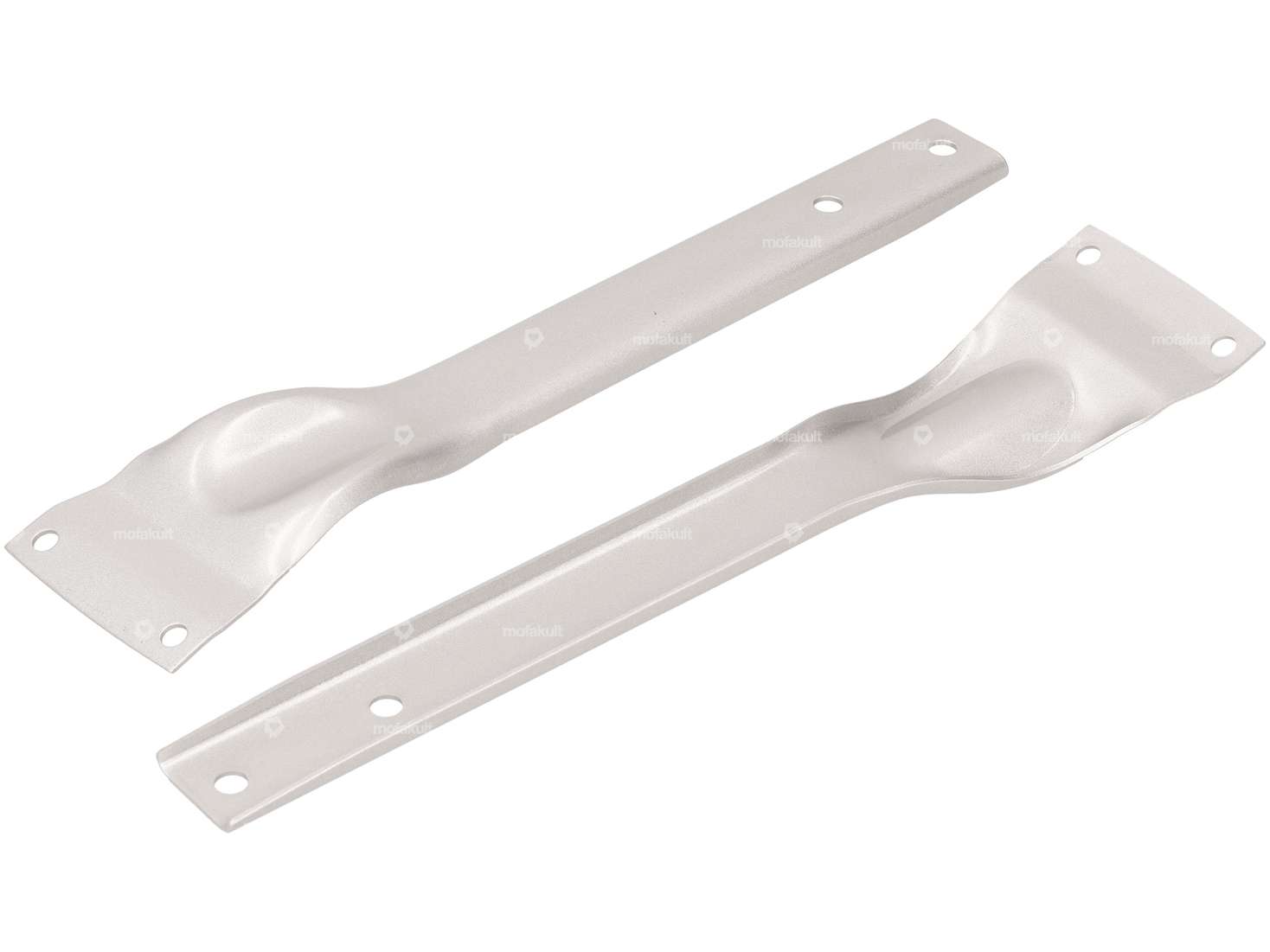 swiing® revival 17" front fender set angular silver / chrome | Puch Maxi S, N Carousel Image 2