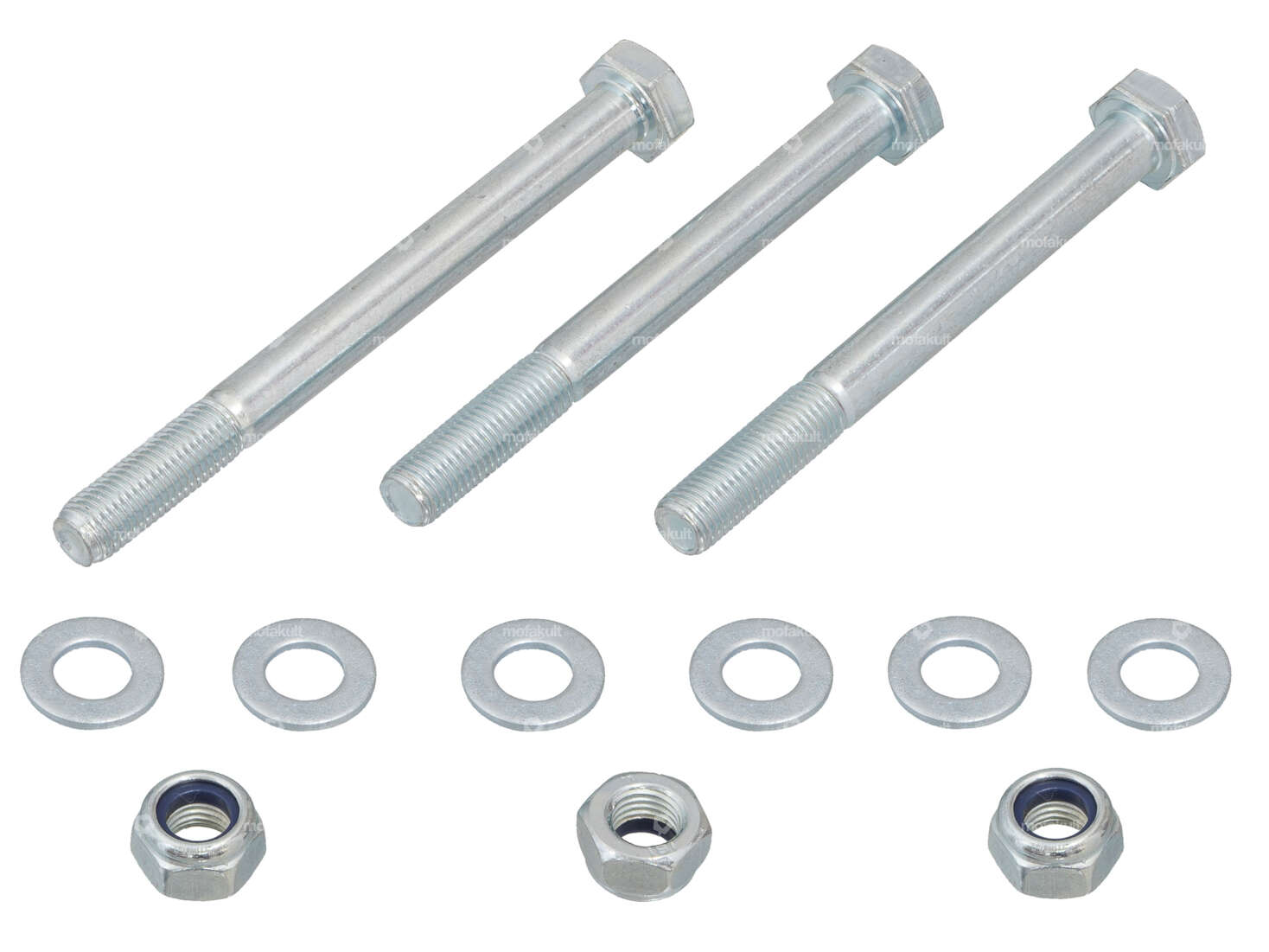 swiing® revival screw set fine thread engine mounting galvanized | Puch Carousel Image 1