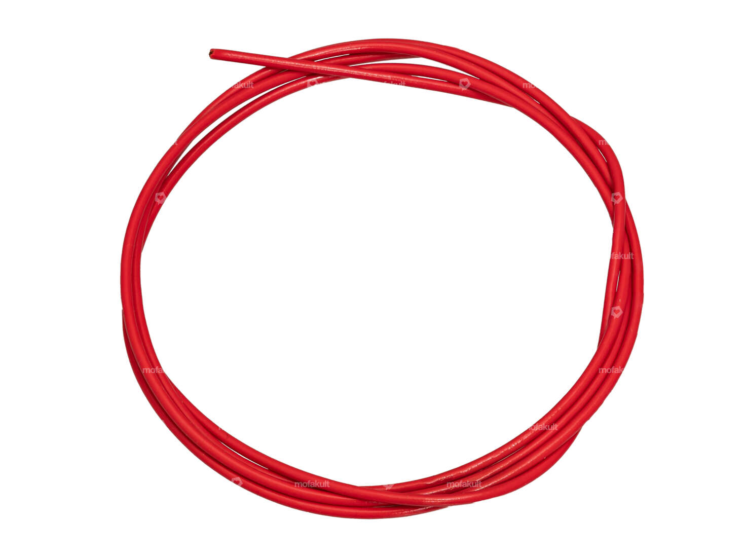 Power cable 1-core red 1 mm² (per meter) Carousel Image 1