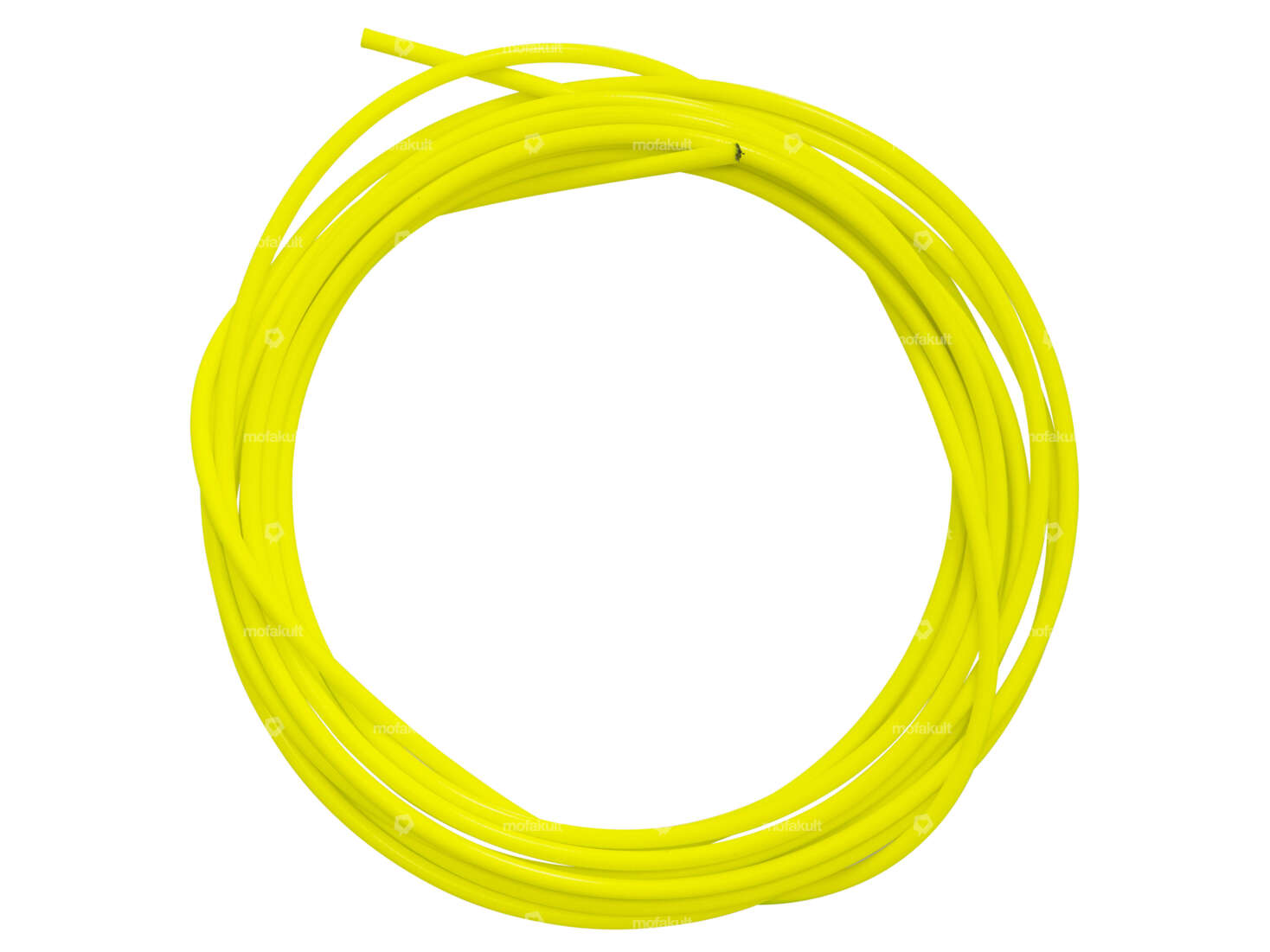 Cable sheath Ø 5 mm neon yellow (6 meter roll) PTFE-greased Carousel Image 1