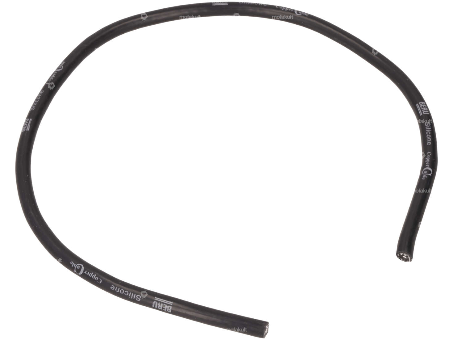 BERU Ø 7 x 500 mm ignition cable black (1A quality) Carousel Image 1