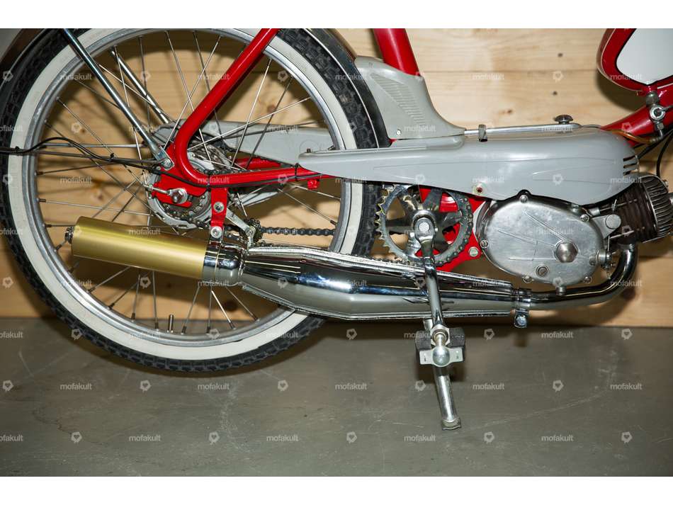 swiing® ingenious exhaust manifold 28 mm black | Puch X30 Velux Carousel Image 7