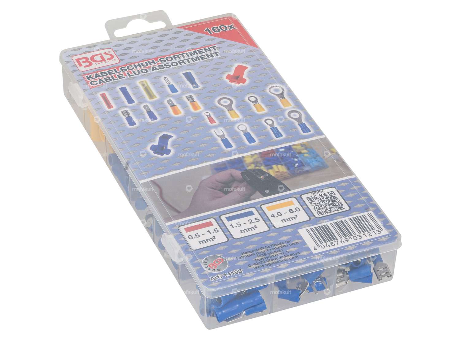 BGS cable lug set 160 pcs. Carousel Image 2