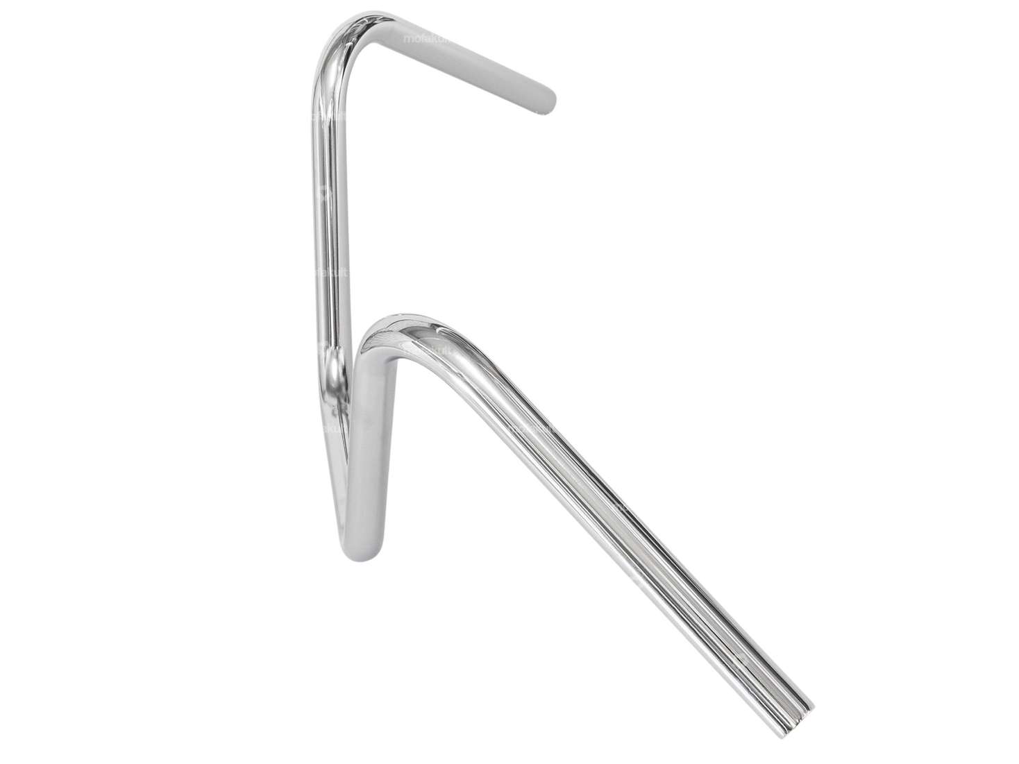 Handlebar fork plate 22 cm chopper chrome Carousel Image 3